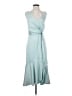 Jonathan Simkhai Teal Cocktail Dress Size 4 - photo 1