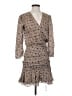 Veronica Beard 100% Silk Paisley Brown Cocktail Dress Size 2 - photo 1