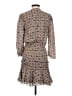 Veronica Beard 100% Silk Paisley Brown Cocktail Dress Size 2 - photo 2
