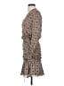 Veronica Beard 100% Silk Paisley Brown Cocktail Dress Size 2 - photo 5
