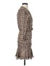 Veronica Beard 100% Silk Paisley Brown Cocktail Dress Size 2 - photo 4