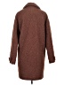 Halogen 100% Polyester Brown Coat Size XS - photo 2