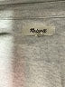 Madewell 100% Cotton Gray Ivory Jacket Size S - photo 6