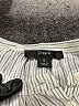 J.Crew 100% Cotton Stripes Silver Long Sleeve Blouse Size S - photo 7