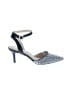 Louise Et Cie Animal Print Black Ivory Heels Size 8 - photo 1