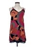 Judith March 100% Polyester Print Burgundy Cocktail Dress Size S - photo 1