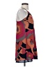 Judith March 100% Polyester Print Burgundy Cocktail Dress Size S - photo 4