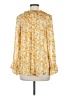 VICI Yellow Long Sleeve Blouse Size M - photo 2