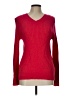 Croft & Barrow 100% Cotton Red Pullover Sweater Size L - photo 1