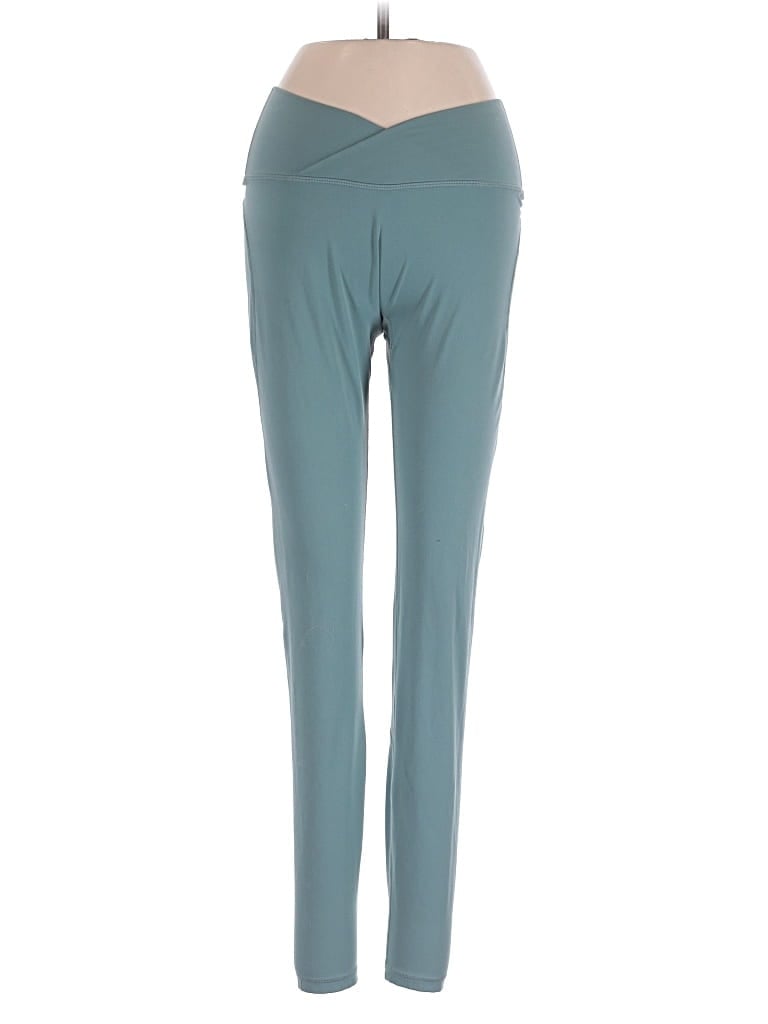 Pre-owned Alphalete Athletics Active Pants In Blue