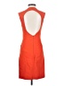 Zara Basic Solid Orange Cocktail Dress Size XS - photo 2