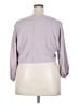 Assorted Brands Purple 3/4 Sleeve Blouse Size XXL (estimated) - photo 2