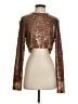Zara Brown Long Sleeve Top Size XS - photo 1
