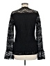 Adiva 100% Polyester Black Long Sleeve Blouse Size M - photo 2
