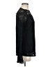 Adiva 100% Polyester Black Long Sleeve Blouse Size M - photo 4