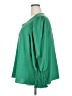 Shein Curve 100% Polyester Green Long Sleeve Blouse Size 20 Plus (4) - photo 5