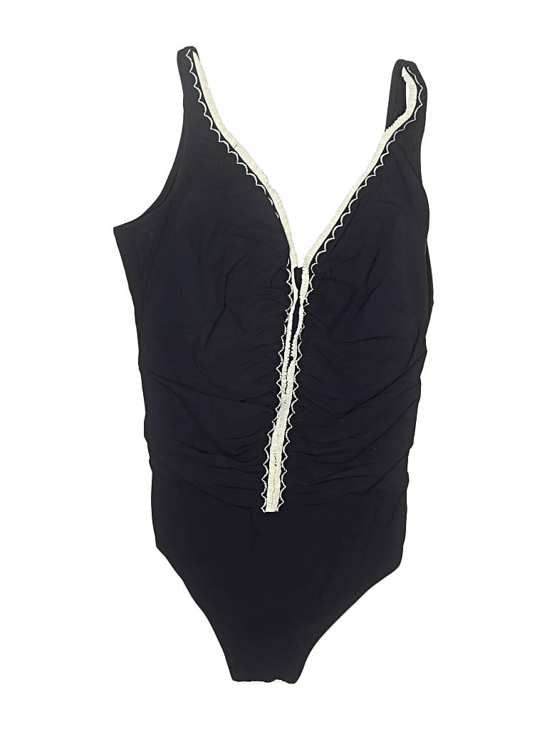 Pre-owned Profile By Gottex One Piece Swimsuit In Black