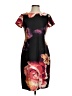 Taylor Print Black Casual Dress Size 4 - photo 1