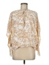 Buddy Love 100% Polyester Ivory 3/4 Sleeve Blouse Size M - photo 1