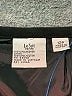 Le Suit 100% Polyester Solid Black Formal Skirt Size 12 (petite) - photo 4
