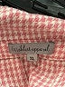 Wishlist Apparel 100% Polyester Checkered-gingham Pink Long Sleeve Blouse Size XL - photo 7