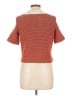Veronica Beard Red Short Sleeve Turtleneck Size L - photo 2