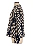 Shein Chevron-herringbone Gold Long Sleeve Blouse Size L - photo 5