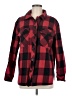 Sanctuary 100% Cotton Plaid Red Long Sleeve Button-Down Shirt Size M - photo 1