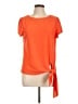 W5 Orange Short Sleeve Top Size L - photo 1