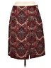 Talbots Paisley Burgundy Casual Skirt Size 8 - photo 1