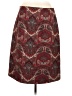 Talbots Paisley Burgundy Casual Skirt Size 8 - photo 2