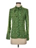 Lilla P Green Long Sleeve Blouse Size XS - photo 1
