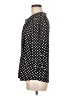 By Design Polka Dots Black 3/4 Sleeve Blouse Size M - photo 5