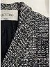Valentino Tweed Gray Black Blazer Size 10 - photo 12