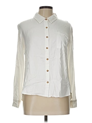 Hem & Thread Long Sleeve Button-Down Shirt (view 1)