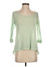 ALTERNATIVE Green 3/4 Sleeve Top Size S - photo 1