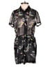 Re:named 100% Polyester Black Romper Size S - photo 1
