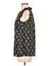 Talbots 100% Polyester Black Sleeveless Blouse Size M - photo 5