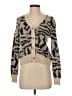 Madewell Animal Print Tan Cardigan Size S - photo 1