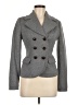 H&M Chevron-herringbone Gray Blazer Size 6 - photo 1