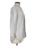 Gap 100% Tencel Solid Gray Long Sleeve Button-Down Shirt Size M - photo 4