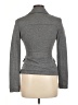 H&M Chevron-herringbone Gray Blazer Size 6 - photo 2
