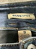 BLUE SPICE Solid Blue Jeans Size 9 - photo 7