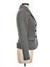 H&M Chevron-herringbone Gray Blazer Size 6 - photo 4