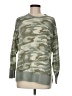 Planet Gold Camo Green Pullover Sweater Size M - photo 1