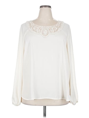 Eyeshadow Long Sleeve Blouse (view 1)