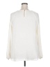 Eyeshadow 100% Polyester Ivory Long Sleeve Blouse Size 2X - photo 2