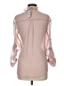 Express Outlet 100% Polyester Pink 3/4 Sleeve Blouse Size M - photo 2