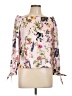 Bailey 44 100% Polyester Pink Long Sleeve Blouse Size L (estimated) - photo 1
