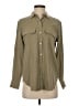 Everlane 100% Silk Green Blouse Size 00 - photo 1